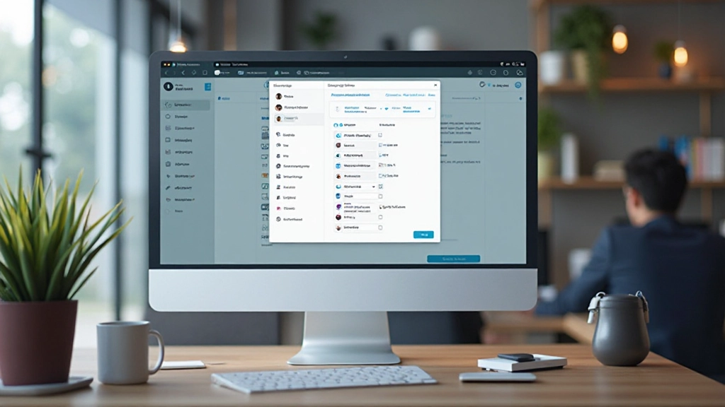 Computer screen displaying Figma sharing settings interface with access levels, team member list, and permission options clearly visible